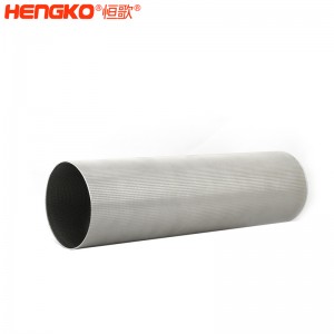 濾芯廠家定制不銹鋼絲燒結(jié)不銹鋼過濾管_不銹鋼過濾管可應用在污染水過濾