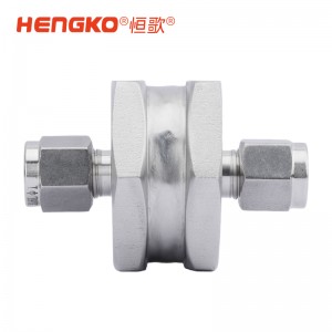 恒歌全焊接直通型過(guò)濾器_不銹鋼0.5微米過(guò)濾器