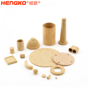 濾芯廠家定制微孔銅燒結(jié)粉末濾管排氣柔性耐高溫耐腐蝕3-90微米，制藥工業(yè)可用