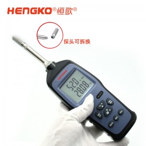 HG970手持式溫濕度標(biāo)準(zhǔn)器 便捷式空氣露點溫濕度記錄儀