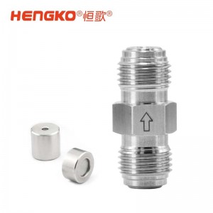 限流裝置多孔金屬限流器_防止意外高氣體流量