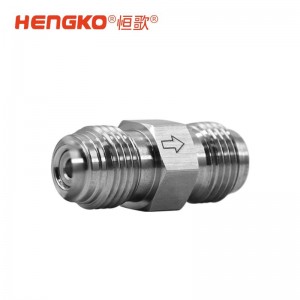 限流裝置多孔金屬限流器_防止意外高氣體流量