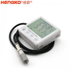 恒歌農(nóng)業(yè)追溯監(jiān)測系統(tǒng)高精準(zhǔn)RS485溫濕度變送器帶露點(diǎn)功能，自動(dòng)化監(jiān)控溫室大棚溫濕度物聯(lián)網(wǎng)方案