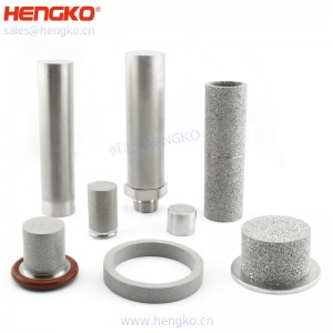 廠家直銷金屬醫(yī)療器械專用燒結多孔材料粉末不銹鋼316濾芯高端精密加工配件