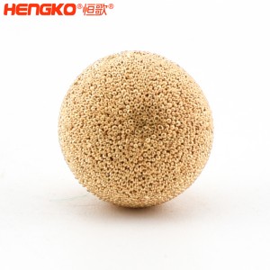 廠家定制氣液分離青銅粉末燒結(jié)銅球耐腐蝕耐高溫5-90微米青銅過(guò)濾器濾芯