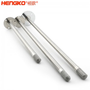 廠家定制溫濕度傳感器不銹鋼外殼_IP65級防水防塵耐腐蝕探頭殼體應用于農(nóng)田