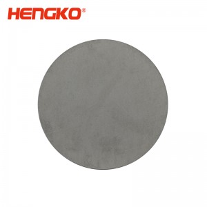 燒結(jié)不銹鋼過濾片防塵防爆透氣，廠家直銷微納米級(jí)多孔金屬濾芯