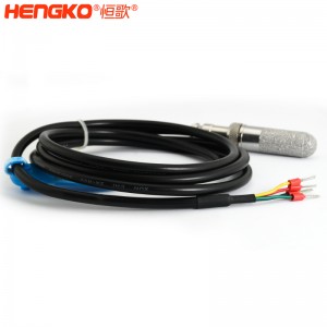 廠家生產(chǎn)RHT2X系列溫濕度探測(cè)儀帶耐高溫耐腐蝕IP65級(jí)防水不銹鋼探頭