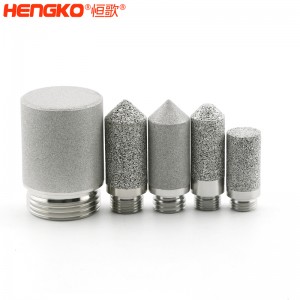 外螺紋不銹鋼溫濕度傳感器外殼保護(hù)罩_多孔透氣溫濕度探頭外殼型號多樣可來圖定制